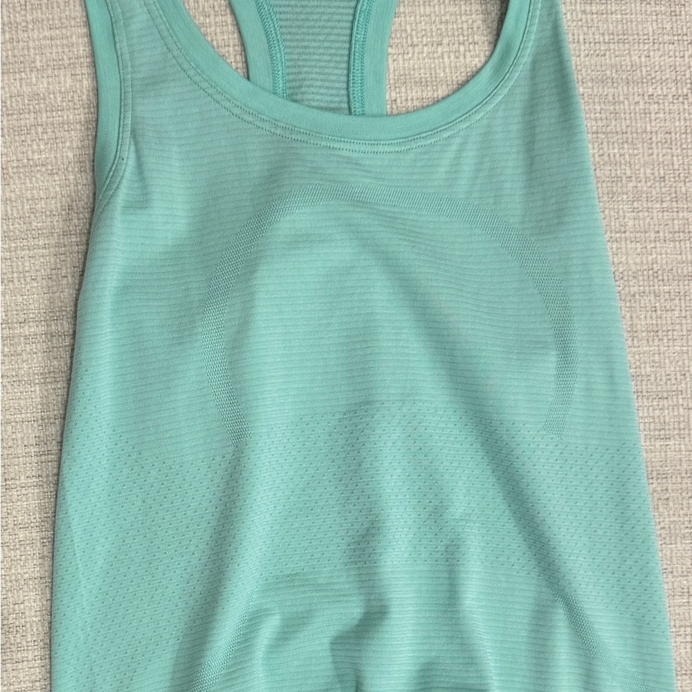 Lulu Teal Tank Top